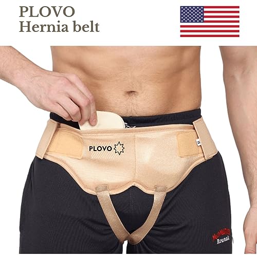 Faja para Hernia Inguinal Mediana Ajustable Beige miniatura 2