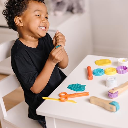 Melissa & Doug Cut Sculpt & Roll Modeling Dough, 8-Tool Arts & Craft Kit | 4 Vibrant Dough Colors, Sparks Creative Expression, Encourages Color Recognition, Hands-On Gift For Kids Ages 3+ - image 7