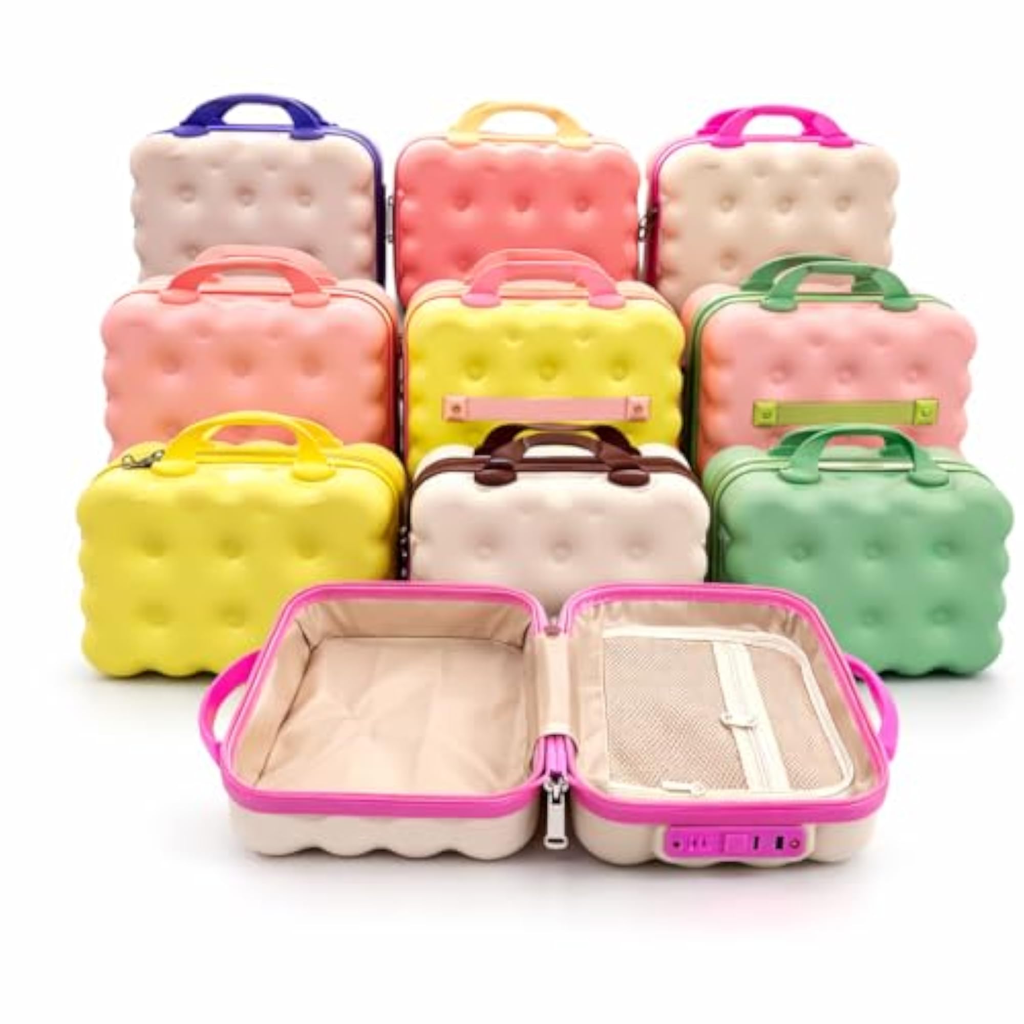 Cloud-Shaped Vanity Travel Case, Portable Makeup Organizer