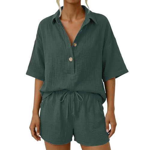 Ensemble en mousseline femme d'été au design fluide, élégant et finitions soignées