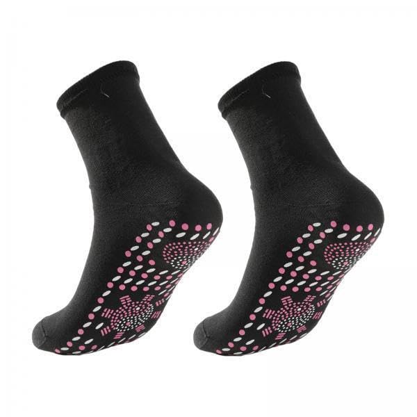 JAZZY PEARLS® 4xSelf Heating Socks Heat Insulated Warm Foot for Cycling Hiking Fishing Black-Sporting Goods-Winter Sports-Accessories-Hand & Foot Warmers-1 Set Heated Socks(4 Pack)-image-43