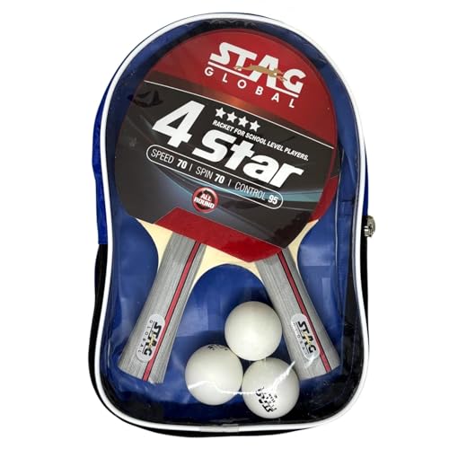 Image of Stag 4 Star Table Tennis Kit