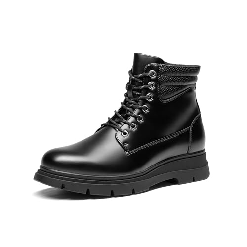 Bruno Marc Men's Casual Chukka Ankle Boots Lace Up Dress Derby Boots,Size 9.5,Black,BMUMAB2512