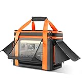 ポータブル電源 収納バッグ Anker Solix C1000 / C800 / Jackery ポータブル電源 240 / 300Plus / 400 / 600Plus / 708 / 1000 / 1000New / EcoFlow DELTA 3/DELTA 3 Plus/RIVER 3/RIVER 3 Plusに適合して 耐衝撃 防塵 防水 キャンプ 外出や旅行用