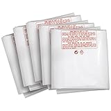 Clear Plastic Dust Collector Bags, 20-Inch Dia., (5-Pack)