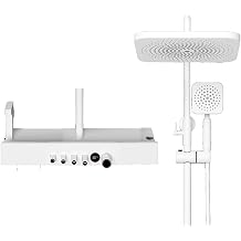 All copper household bathroom, pressurized shower, set, nozzle and