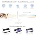 SOJOS Cat Eye Blue Light Blocking Glasses for Woman Hipster Metal Frame Womens Eyeglasses She Young SJ5027, Gold Frame/Anti-Blue Light Lens