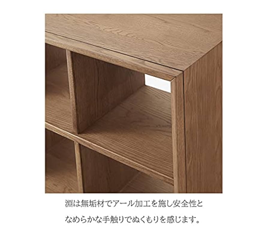 ブラウン木製オープンシェルフ 堀田木工所 国産 完成品 3段 ラック 収納棚 棚 オープンラック