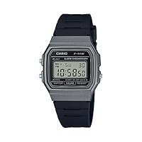 Montre Numérique Casio F-91W-1JF - Légère, Fine Et Hyper Fiable Avec Lumière LED