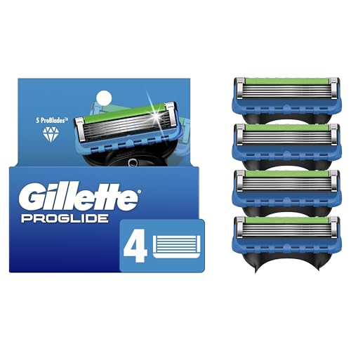 Gillette ProGlide Men's Razor Blades, 4 Blade Refills