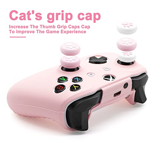 Brhe Xbox Ones Skin Cover,Anti-Slip Silicone Cover Skin Case For Xbox Ones/X Controller With Thumb Grips Caps X 2 #TOP4