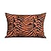 Poszewki na poduszki tygrys pomarańczowy i czarny nadruk zwierzęcy poszewki na poduszki ultramiękkie nadrukowane poszewki na poduszki bez zagnieceń do salonu, łóżka 40 x 60 cm