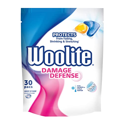 Woolite Regular & HighEfficiency Laundry Detergent Travel Packs, 30Count