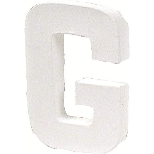 DecoPatch Dekoelement Lettera G, cartapesta