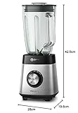 Philips Core Standmixer HR3573/90 Series 5000 (1000 W, ProBlend Crush-Technologie, Trinkflasche) Metall/Glas - 7