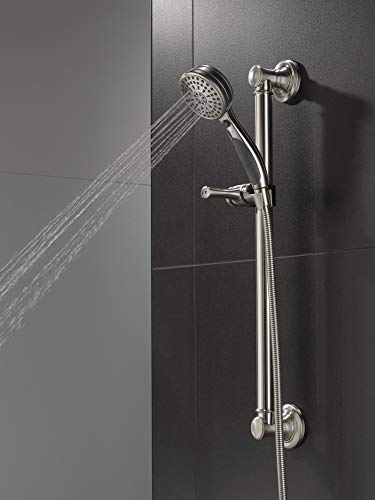 Delta Faucet 9-Spray ADA-Compliant Slide Bar Hand Held Shower with Hose, Venetian Bronze 51900-RB