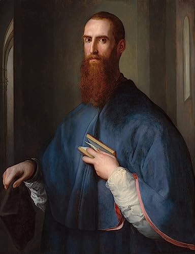 Cuadro en lienzo de Jacopo Pontormo de 60x90cm para solucionar paredes vacías del hogar