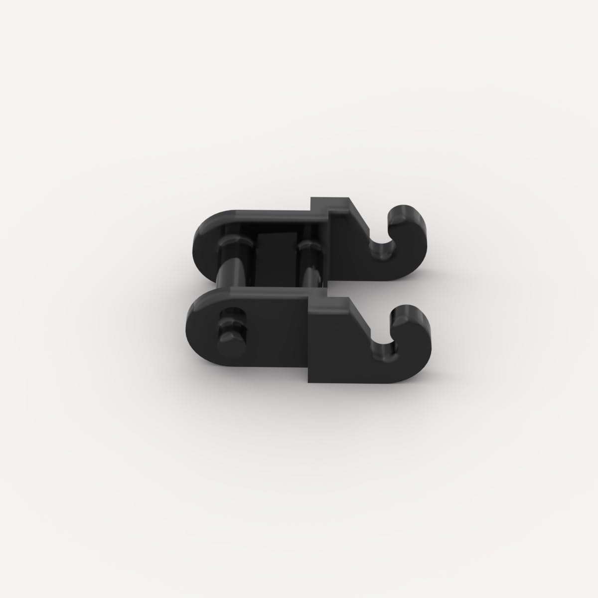 Classic Black Link Chain - 1000 Piece Set, Compatible with Lego Parts