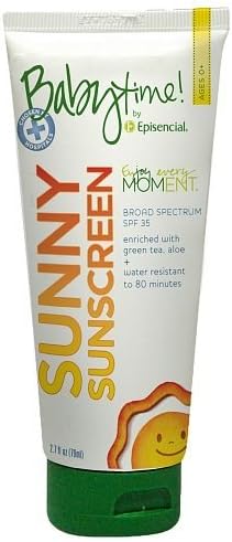 Episencial Sunny Sunscreen SPF 35, Unscented 2.7 fl oz (79 ml)