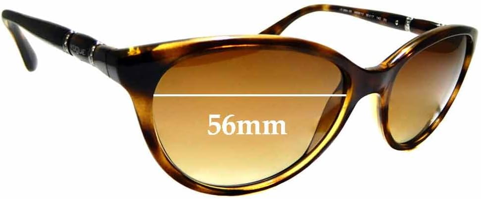 Sunglass Fix Replacement Sunglass Lenses Compatible with Vogue VO2894-SB 56mm