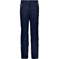 CMP Pantaloni Sci Elasticizzati da Donna, Black Blue
