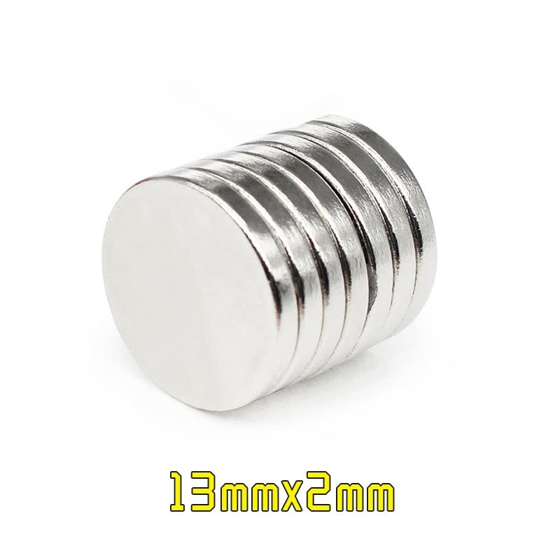 5/10/20/50/100 PCS 13 * 2 Round Neodymium 13mmx2mm Sheet Cylinder Rare Earth Magnetic Disc 13x2 mm Magnet(100PCS)