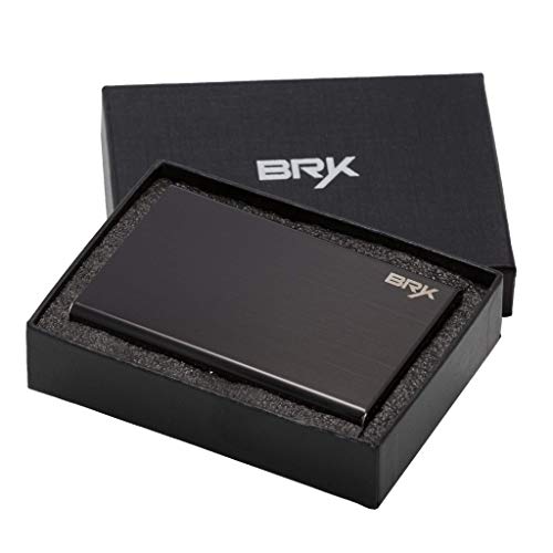 Best RFID Blocking Card Holder Case for Men and Women Slim Stainless Steel Metal Wallet