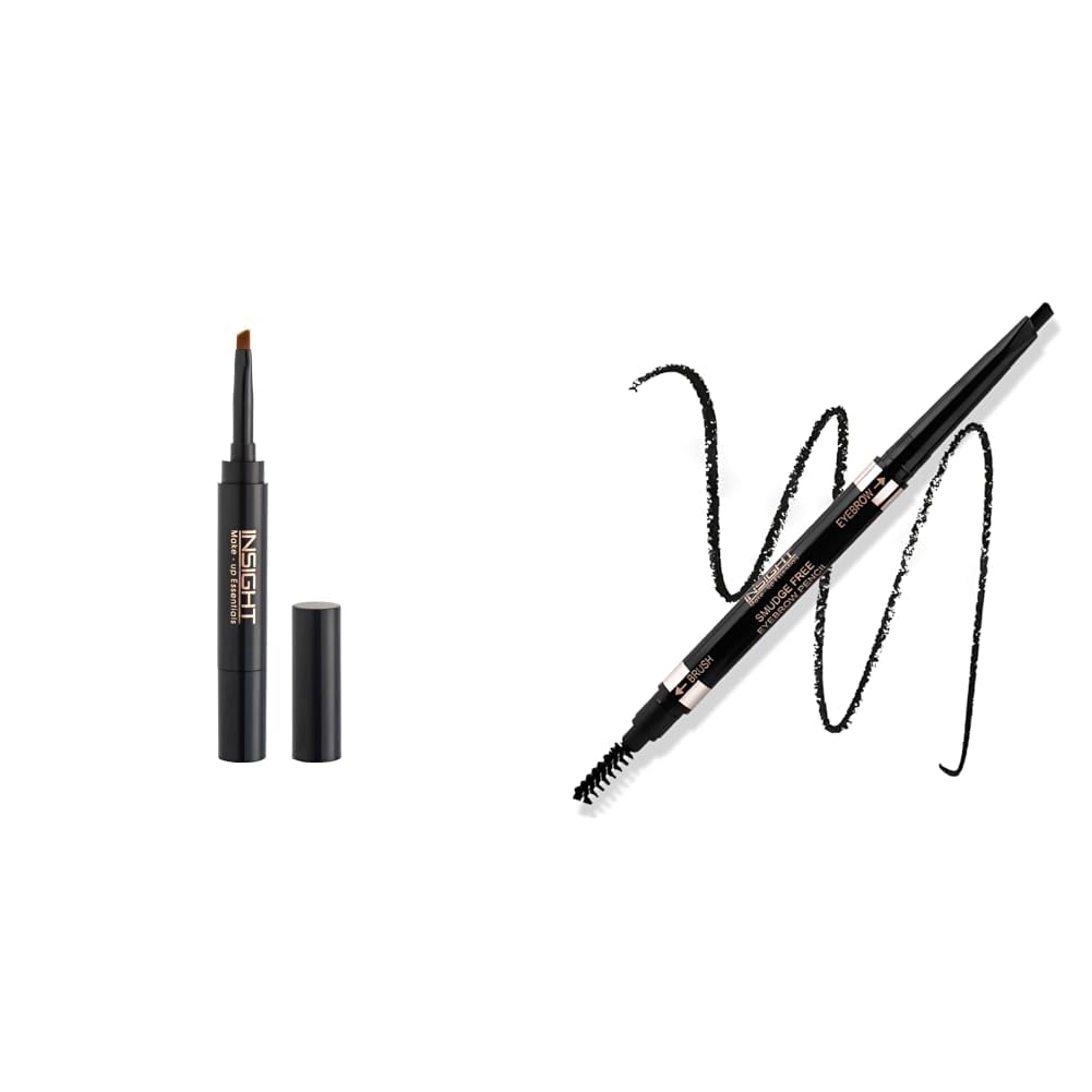 Insight Cosmetics Superlast Gel Eyeliner INSIGHT Smudge Free Eyebrow Pencil with Spoolie-picture-11