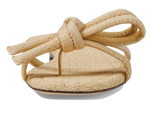 Image of Loeffler Randall Women's Hadley Leather Bow Flat Sandals