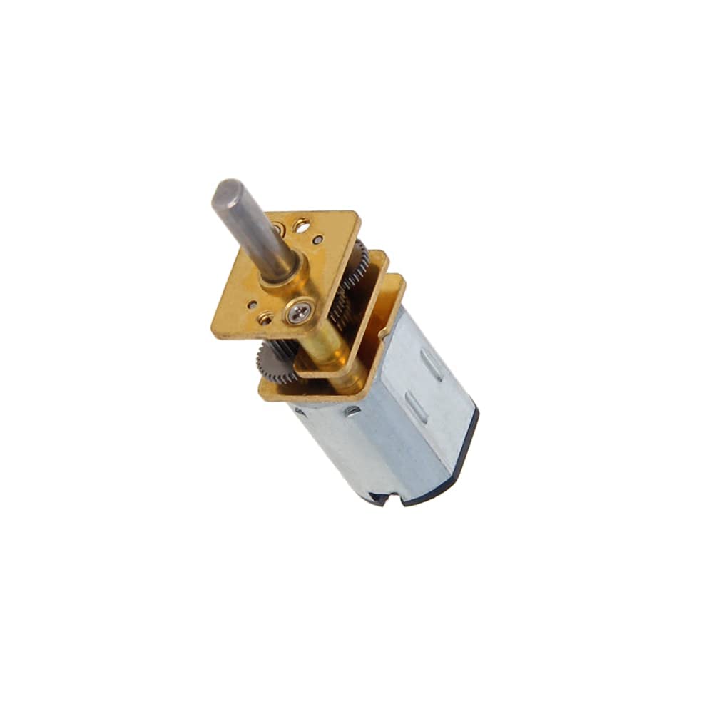 Jutagoss GA12-N20 Mini Gear Motor - 70RPM, DC 6V, Small Reduction Motor For DIY Robots, RC Cars, Smart Projects