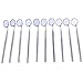 PC 10 Pieces Dental Mirror #5 with Stainless Steel Handle