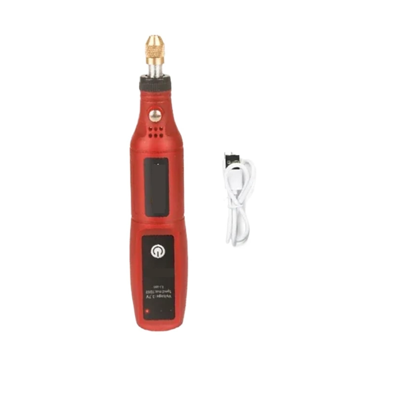 Machine à polir, Mini perceuse électrique, Mini perceuse à main, outil rotatif USB sans fil, stylo de gravure sur bois, outils for bijoux métal verre(4 inch)