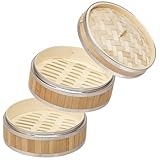 SEIDO せいろ ステンレス強化 蒸し器 竹製 フライパン蒸し可能 2~3人用 3~4人用 21cm