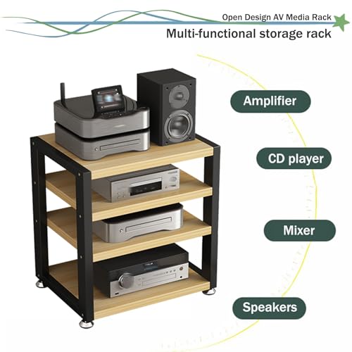 Support d'angle compact pour lecteur CD et étagère à disques de bureau - 5