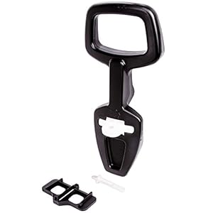 BIG 800056445 – Bobby Car Walker 2-in-1 accessoires, loophulp en rugleuning,Zwart