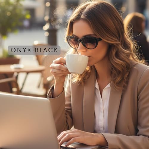 Image of proSPORT | Cat Eye Womens Full Lens Tinted Reading Sunglasses Oversize NOT BIFOCAL