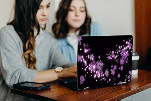 Image of GalaxsiaTM Butterfly D10 Vinyl Laptop Skin /Sticker /Cover /Decal Compatible for Any 14 inch Inches Laptop (Hp /Dell /Sony /Acer /Lenovo /Asus. Etc) Or Notebook.