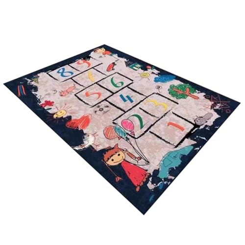 Tapis de marelle antidérapant doux pour sécuriser le sol de la chambre de bébé