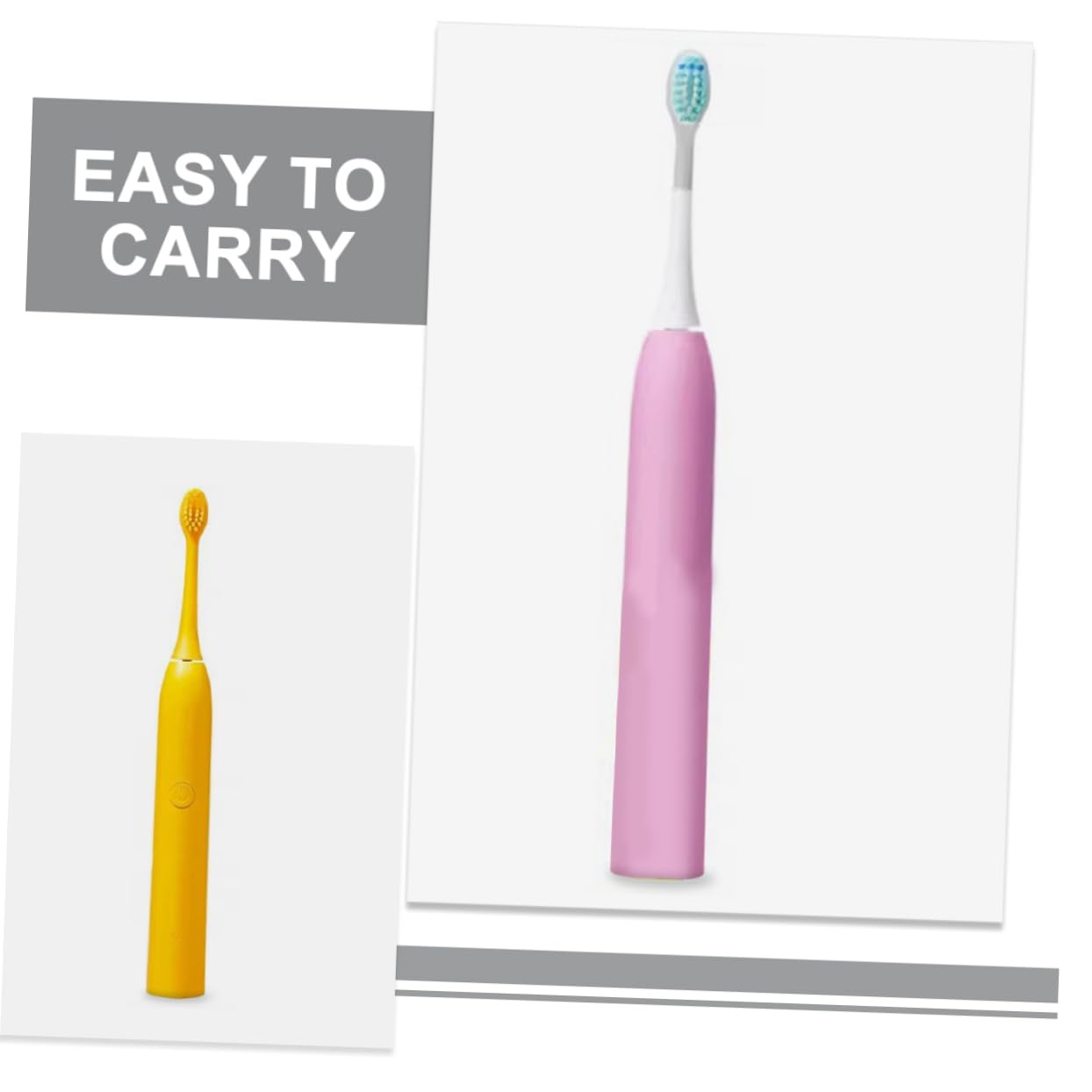 ERINGOGO 5 Set Testina Dello Spazzolino Elettrico Coprispazzolino Elettrico Kit Spazzolino Da Denti Portatile Spazzolino Elettrico Sonico Dentifricio Penna Lana 4 Pezzi * 5