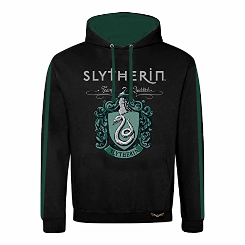 Sweat à capuche Harry Potter Serpentard, l'idée cadeau noire pour adulte