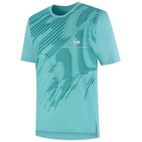 Maillot de tennis Dunlop hommes : t-shirt de jeu de sport bicolore taille XXL