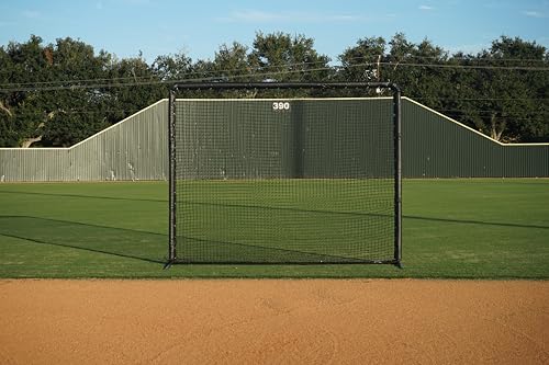 HOOPSKING Premium 8x10 Field Screen - Protective Field Screen for Baseball Softball Infield and Pitching Practice