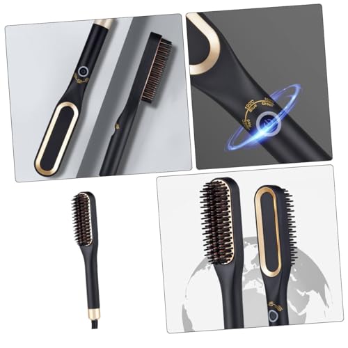 Cepillo eléctrico alisador de barba con temperatura ajustable miniatura 7
