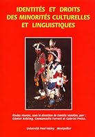 Identités et droits des minorités culturelles et linguistiques 2842694198 Book Cover