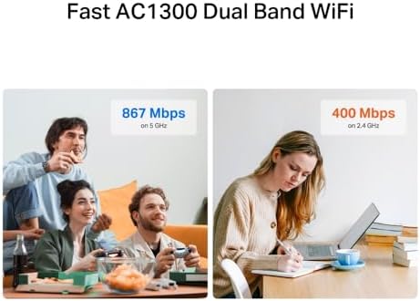 Mercusys MA32H, AC1300 Mbps, Çift Bant, USB 3.0, Yüksek Çekim Güçlü Wi-Fi 5 USB Adaptör - Görsel 7