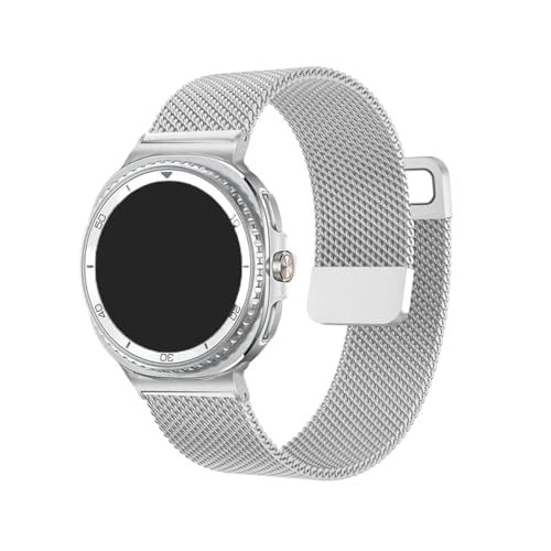 �ɓK������Samsung Galaxy Watch 8 40/44mm /8 Classic 46mm/Ultra1/2 47MM /2025 �Ή����^���X�g���b�v �j�����p(Silver,For Watch 8 44mm)