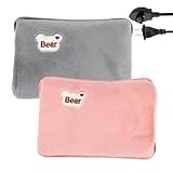 Vestibilità multipersonale: questa borsa 'acqua calda presenta speciale design che può adattarsi a più parti del corpo, fornendo calore preciso. Caldo e confortevole; per scaldarti rapidamente le mani nelle giornate fredde, è un compagno essenziale sia che tu stia viaggiando, lavorando all'aperto o rilassandoti al chiuso