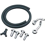 Kuryakyn Bluegrass Breather Kit for Harley 2001-2017 FLH, FLT, FXST, FLST, FXD and 1993-2006 FLH, FLT, FXST, FLST, FXD Models With CV Carburetor.