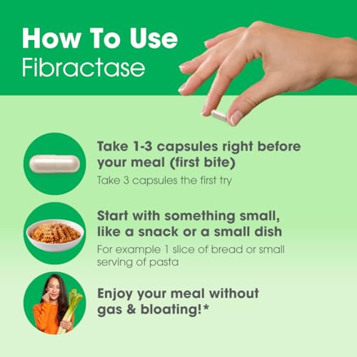Intoleran Fibractase Forte Digestive Enzymes