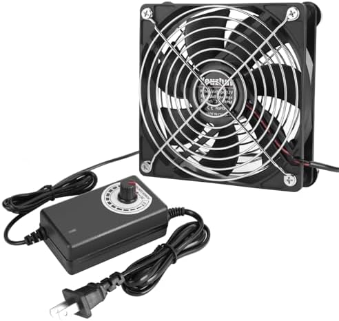 Amazon.com: Computer Fan with AC Plug, Yeuzbur 110v 120v 220v Fan with ...